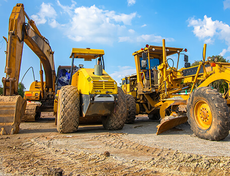 Crawler Excavator, Motor Grader